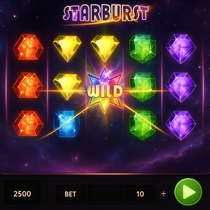 GreenLuck - Starburst Slot von NetEnt