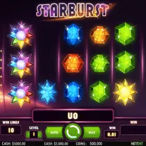 GreenLuck - Starburst Slot - Juwelen und Gewinnlinien